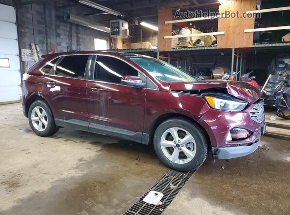 2FMPK4K94RBB10018 2024 FORD EDGE Бордовый Передняя правая четверть
