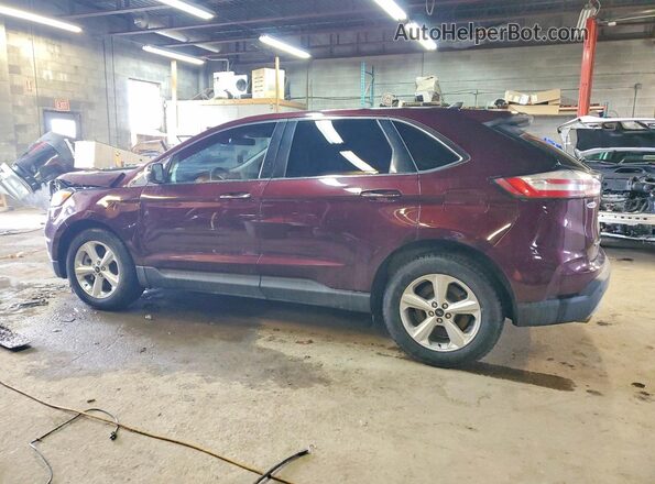 2FMPK4K94RBB10018 2024 FORD EDGE Бордовый Задняя левая четверть