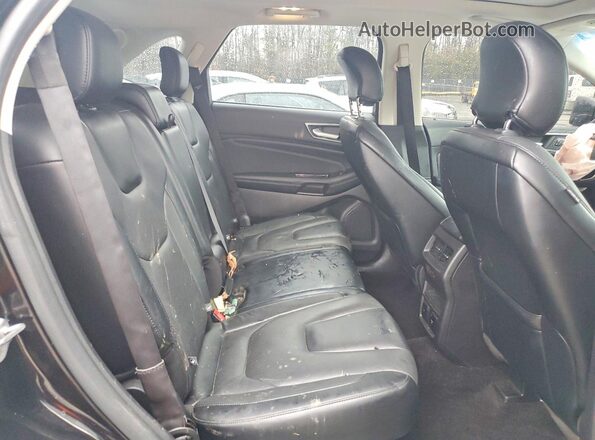 2FMPK4K95GBC35526 2016 FORD EDGE Black Սալոնի հետևի տեսք