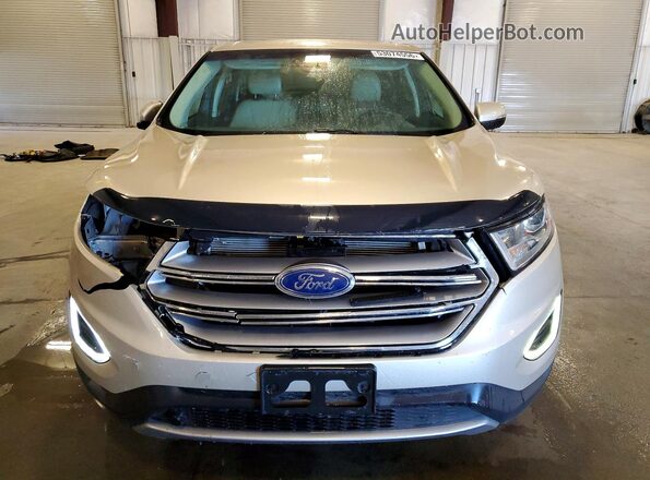 2FMPK4K95JBC23402 2018 FORD EDGE Tan Vista frontal