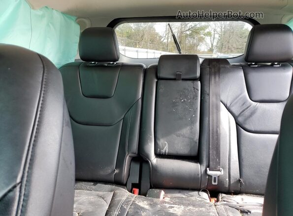2FMPK4K95KBB66507 2019 FORD EDGE Silver უკანა სავარძლების ხედი