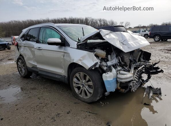 2FMPK4K95KBB66507 2019 FORD EDGE Silver წინა მარჯვენა