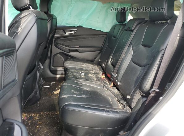 2FMPK4K95KBB66507 2019 FORD EDGE Silver უკანა სალონის ხედი
