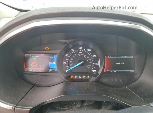 2FMPK4K95KBC23093 2019 FORD EDGE Черный Вид щитка приборов