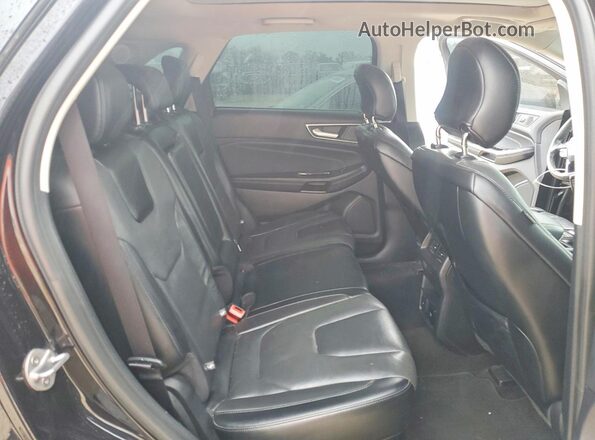2FMPK4K95KBC23093 2019 FORD EDGE Черный Вид задних сидений