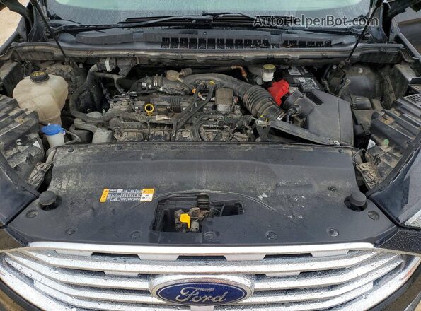 2FMPK4K95KBC23093 2019 FORD EDGE Черный Вид задней части салона