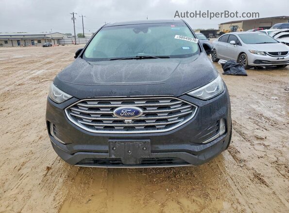 2FMPK4K95KBC23093 2019 FORD EDGE Черный Вид спереди