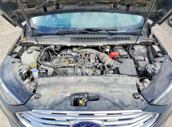 2FMPK4K95KBC69992 2019 FORD EDGE Blue Սալոնի հետևի տեսք