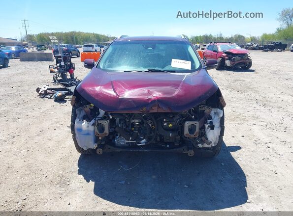 2FMPK4K95LBA40438 2020 FORD EDGE Burgundy Rear interior view
