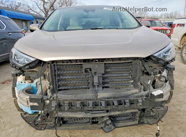 2FMPK4K95LBB56819 2020 FORD EDGE Золотой Вид спереди
