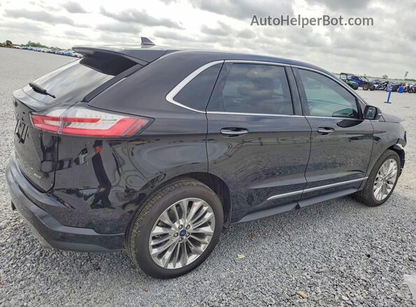 2FMPK4K95NBA19981 2022 FORD EDGE Черный Задняя правая четверть