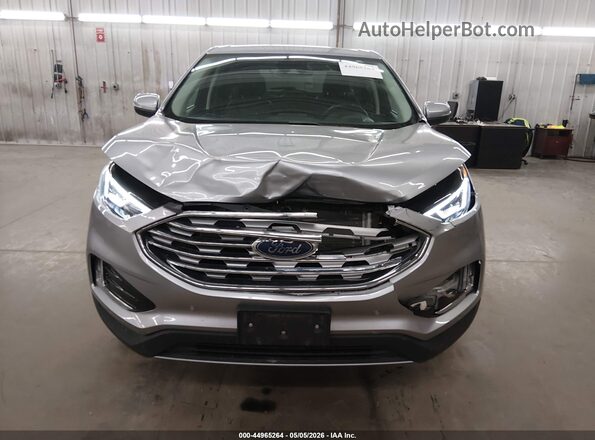 2FMPK4K95NBA38742 2022 FORD EDGE Серый Вид задней части салона