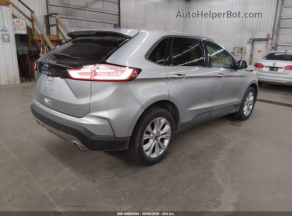 2FMPK4K95NBA38742 2022 FORD EDGE Серый Задняя правая четверть