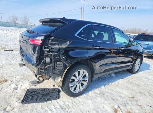 2FMPK4K95NBA53130 2022 FORD EDGE Black Задня права чверть