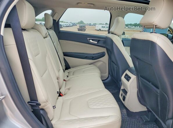 2FMPK4K95RBA31747 2024 FORD EDGE Серебряный Вид задней части салона