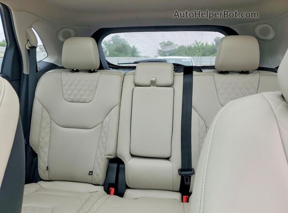 2FMPK4K95RBA31747 2024 FORD EDGE Серебряный Вид задних сидений
