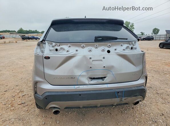 2FMPK4K95RBA31747 2024 FORD EDGE Серебряный Вид сзади