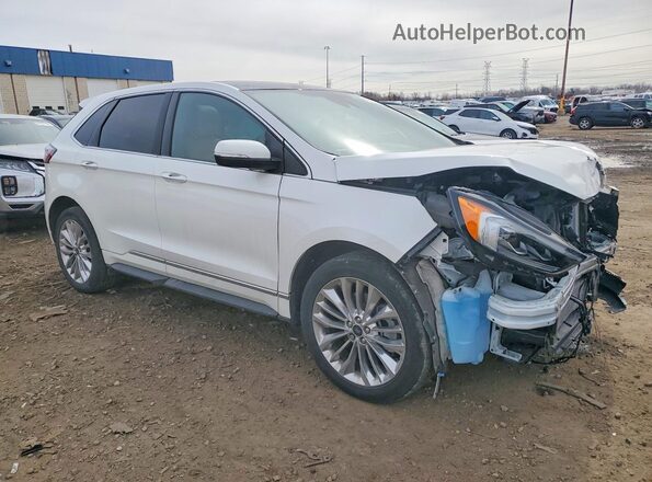 2FMPK4K95RBA86814 2024 FORD EDGE White Przód prawy