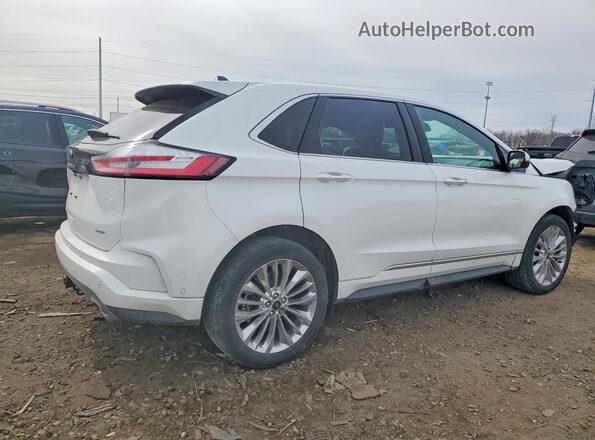 2FMPK4K95RBA86814 2024 FORD EDGE White Tył prawy