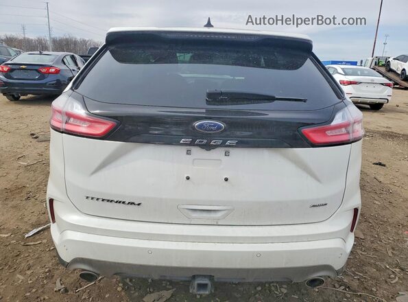 2FMPK4K95RBA86814 2024 FORD EDGE White Widok z tyłu