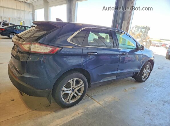 2FMPK4K96HBB11606 2017 FORD EDGE Blue უკანა მარჯვენა