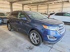 2017 Ford Edge Titanium Blue vin: 2FMPK4K96HBB11606