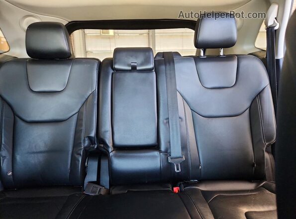 2FMPK4K96HBB11606 2017 FORD EDGE Blue უკანა სავარძლების ხედი