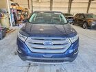 2017 Ford Edge Titanium Blue vin: 2FMPK4K96HBB11606
