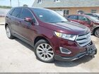 2018 Ford Edge Titanium Red vin: 2FMPK4K96JBB18254