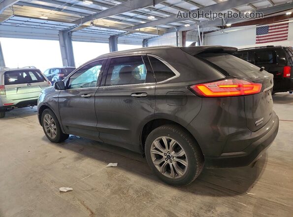 2FMPK4K96KBC73369 2019 FORD EDGE Серый Задняя левая четверть
