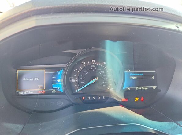 2FMPK4K96NBB03629 2022 FORD EDGE Gray Սարքավորումների վահանակի տեսք