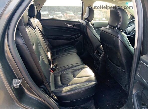 2FMPK4K97GBB72932 2016 FORD EDGE Серый Вид задних сидений