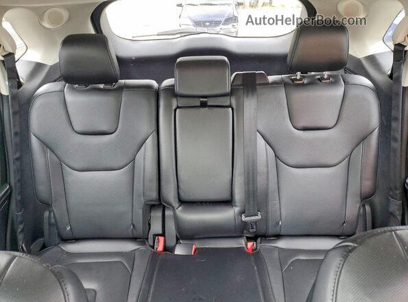 2FMPK4K97HBC12413 2017 FORD EDGE Maroon Widok tylnych siedzeń