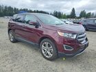 2017 Ford Edge Titanium Maroon vin: 2FMPK4K97HBC12413