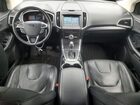 2017 Ford Edge Titanium Maroon vin: 2FMPK4K97HBC12413
