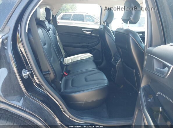 2FMPK4K97JBB88894 2018 FORD EDGE Black Vista de la etiqueta del VIN