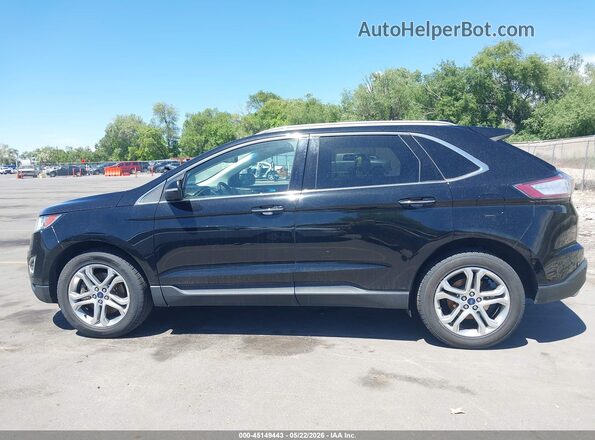2FMPK4K97JBB88894 2018 FORD EDGE Black Vista interior de 360 grados