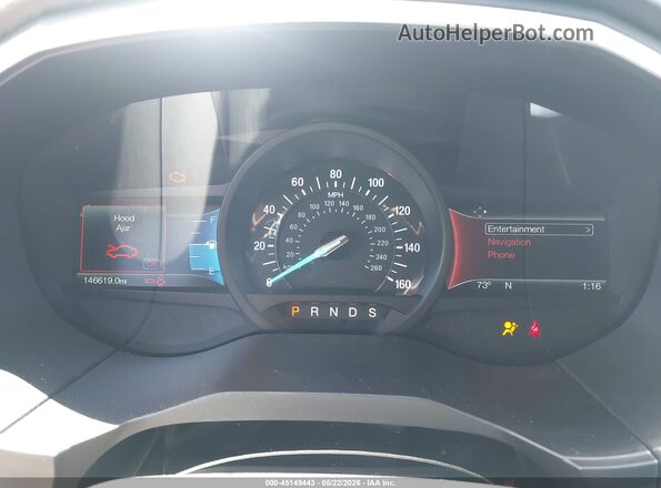2FMPK4K97JBB88894 2018 FORD EDGE Black Vista de los asientos traseros