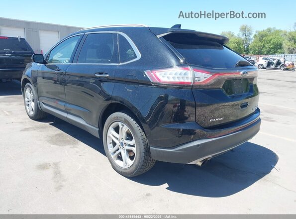 2FMPK4K97JBB88894 2018 FORD EDGE Black Trasero izquierdo