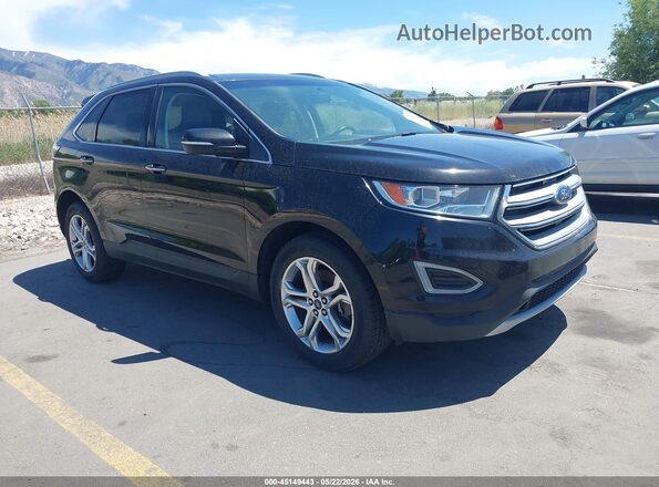 2FMPK4K97JBB88894 2018 FORD EDGE Black Delantero derecho