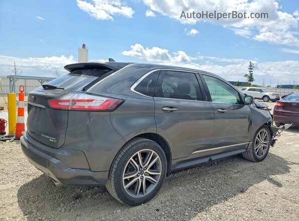 2FMPK4K97KBB86192 2019 FORD EDGE Серый Задняя правая четверть
