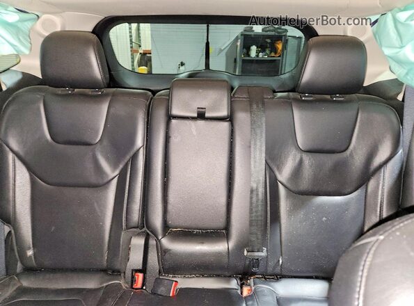 2FMPK4K97KBC64311 2019 FORD EDGE Gray Widok tylnych siedzeń
