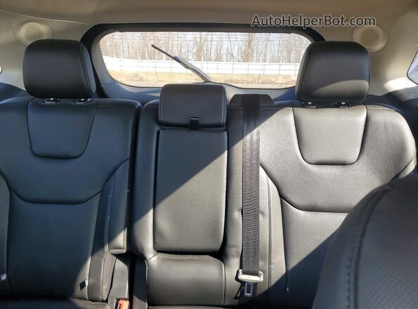2FMPK4K97LBB66154 2020 FORD EDGE Silver უკანა სავარძლების ხედი