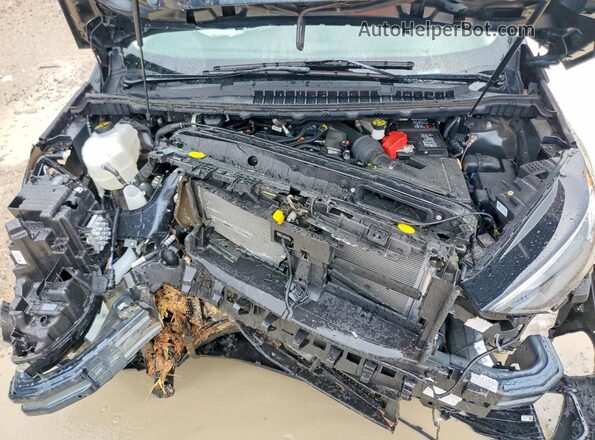 2FMPK4K97RBA34942 2024 FORD EDGE Blue Widok komory silnika