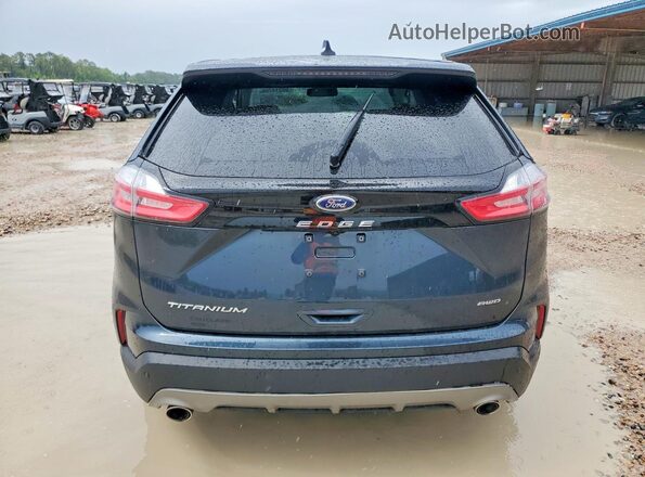 2FMPK4K97RBA34942 2024 FORD EDGE Blue Widok z tyłu