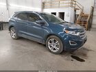 2016 Ford Edge Titanium Blue vin: 2FMPK4K98GBB90260