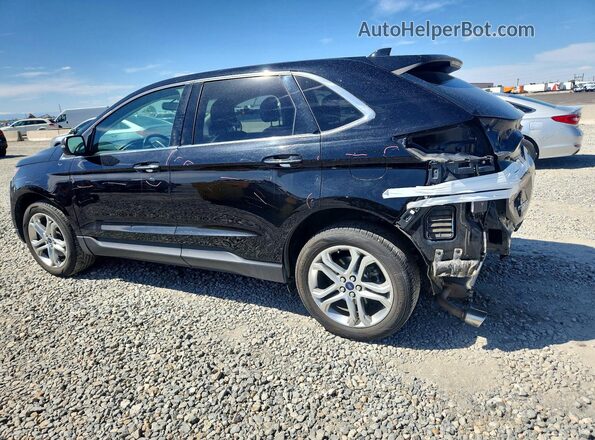 2FMPK4K98HBB12157 2017 FORD EDGE Черный Задняя левая четверть