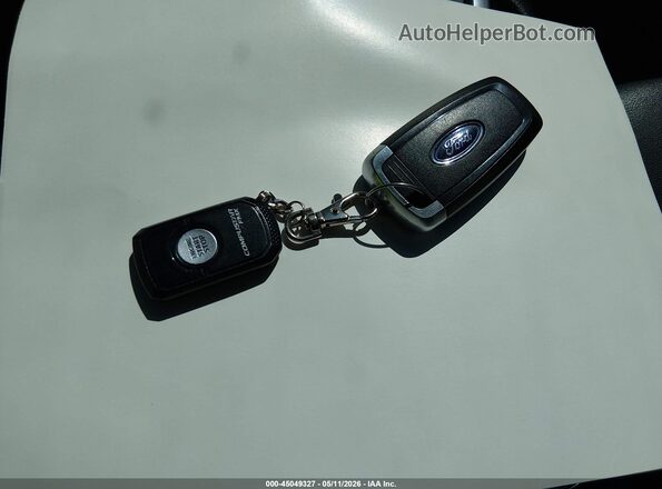 2FMPK4K98JBB20703 2018 FORD EDGE Gray Widok deski rozdzielczej