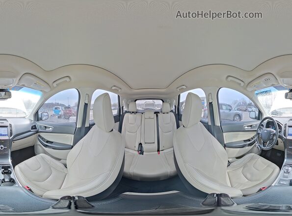 2FMPK4K98LBA41177 2020 FORD EDGE Белый Панорамный вид салона 360°