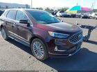2024 Ford Edge Titanium Maroon vin: 2FMPK4K98RBB23774